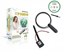 Микрокамера Profi + мини наушник Magnit + блютуз ULTRA