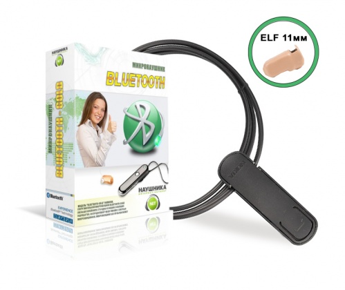 Комплект Bluetooth NOKIA PREMIUM + микронаушник «ELF»