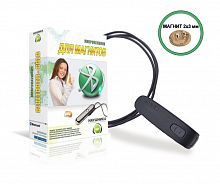 Комплект Микронаушник Магнитный Bluetooth 4.0